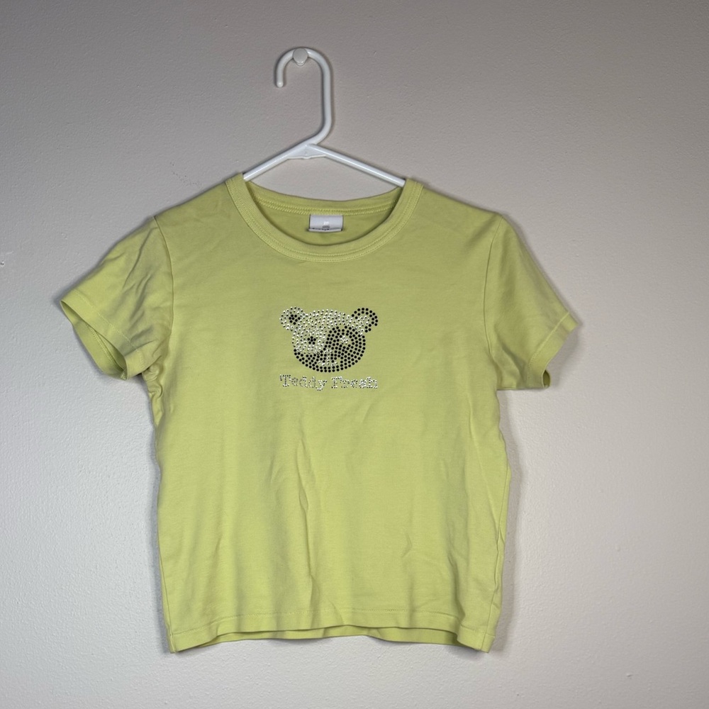 Lime Green baby tee